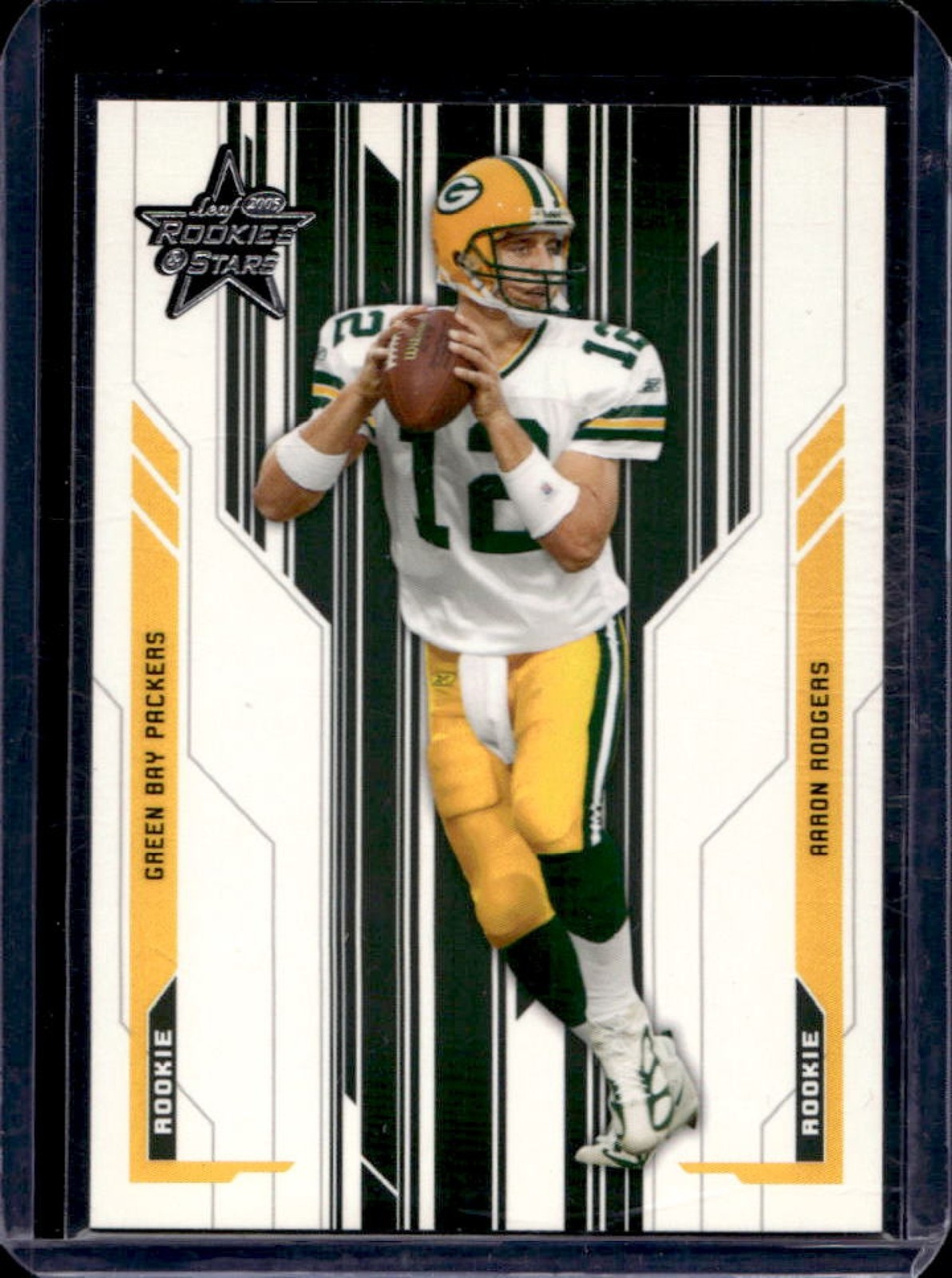 2005 Leaf Rookies & Stars Aaron Rodgers Rookie RC #293/799 Packers