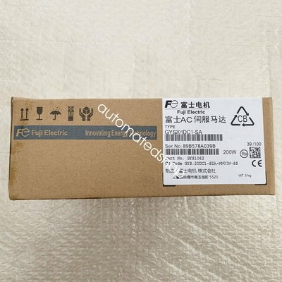 1PC New   GYS201DC1-SA SERVO MOTOR In Box Shipping DHL or FedEX #tk