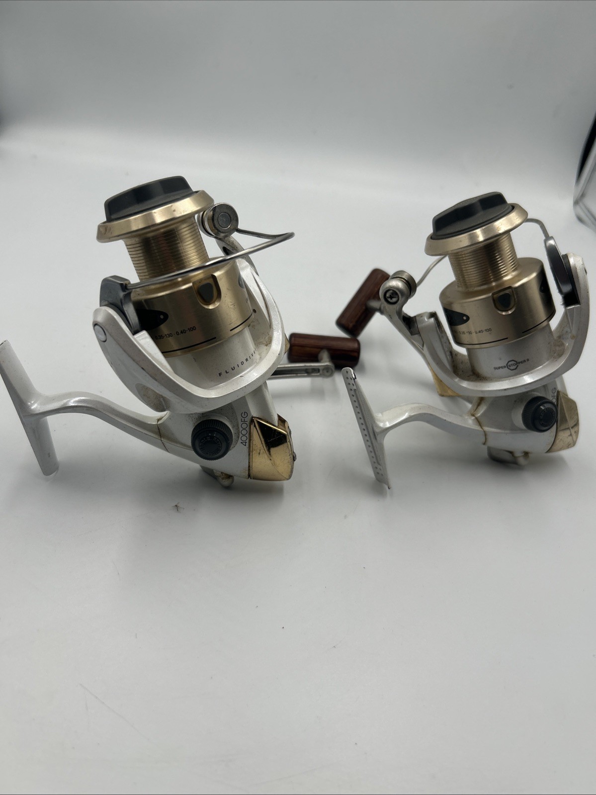2 Shimano STRADIC 4000FG Spinning Reels Work Great