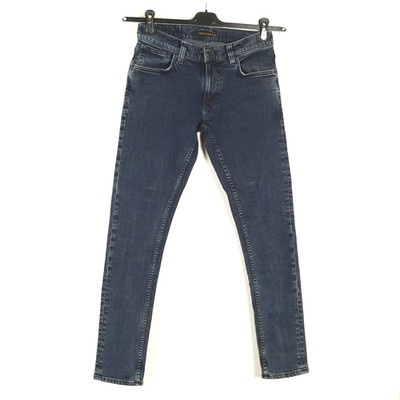NUDIE JEANS TIGHT TERRY Herren Jeans Größe W30 L30 Skinny Stretch Blau Zip Fly