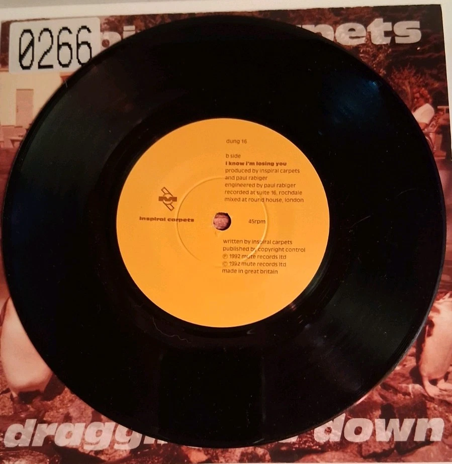 Inspiral Carpets 7-inch vinyl single record dragging me down BRAND NEW - Image 4 of 4