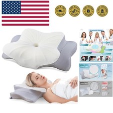 Cervical Pillow for Neck and Shoulder,Contour Memory Foam Pillow,Ergonomic Ne...