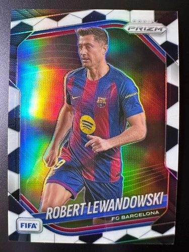 2025-26 Panini Prizm FIFA Soccer Ball Prizm - Robert Lewandowski