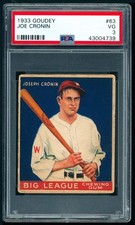 1933 Goudey Baseball Cards 59