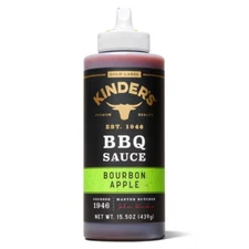 Kinder's Bourbon Apple BBQ Sauce, 15.5oz