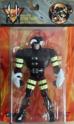 ASH Smoke Edition: Eyes & Flame Light Up 8 In. Limited Edition 1997 Action Figur