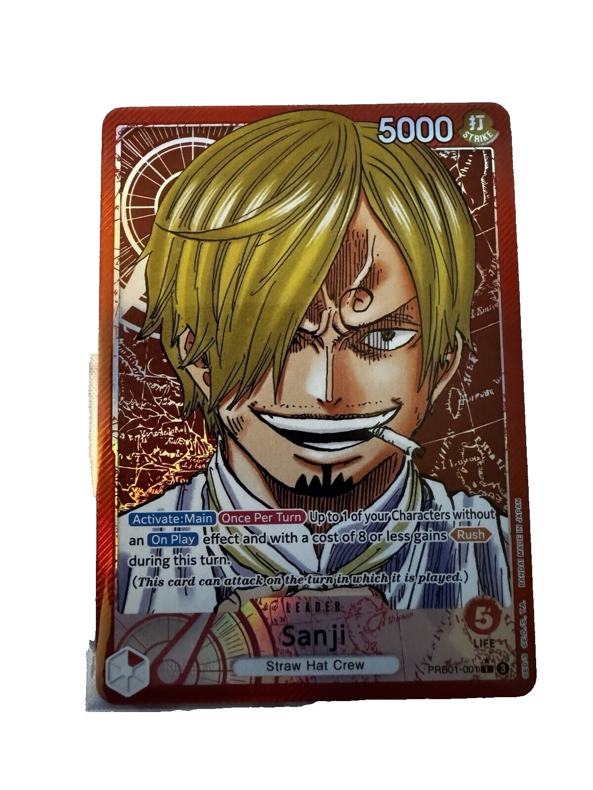Sanji One Piece Card | eBay