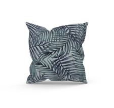 Image of Outdoor Flower Garden/ Chartwell graphite Water Resistant Garden Cushions