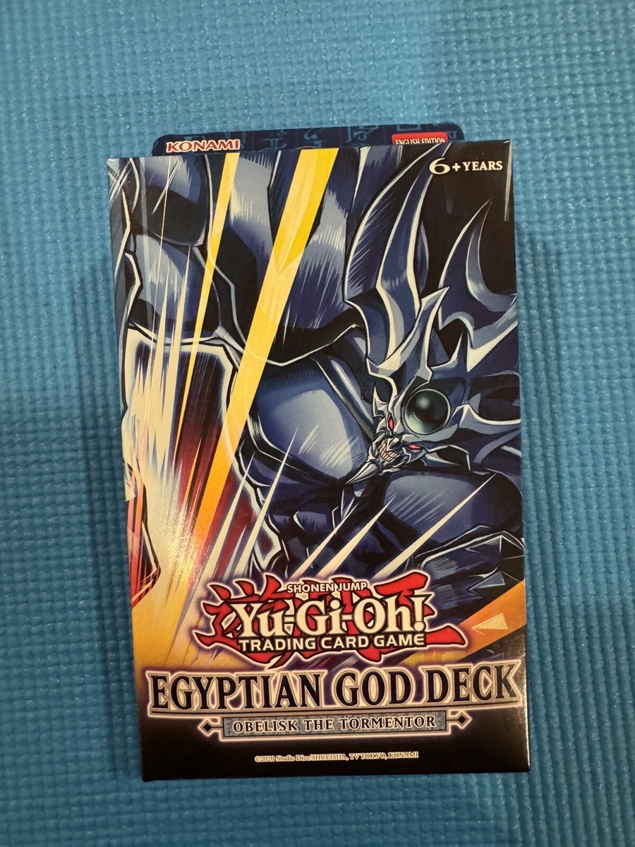 yu gi oh deck obelisk Yu-Gi-Oh! Egyptian God Deck: Obelisk the Tormentor (1ST EDITION SEALED)