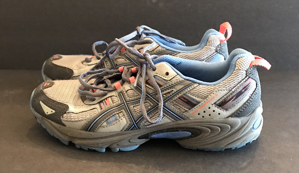 Women's ASICS T5N8N Size 9 M Gel Venture 5 Blues Gray Vegan | eBay Women's ASICS T5N8N Size 9 M Gel Venture 5 Blues Gray Vegan | eBay