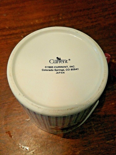 Vintage Tasse Papa Papa Vatertag Kaffeetasse Krawattenhenkel "Current Inc." 1985 - Bild 5 von 6