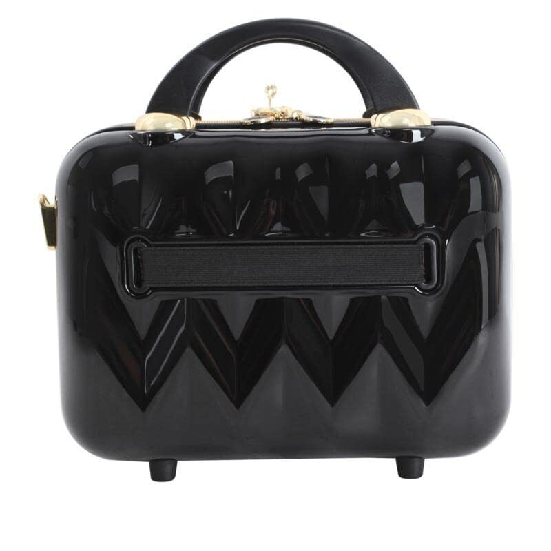 Marcy McKenna 2in1 Essential Milan Hardside Beauty Case Black