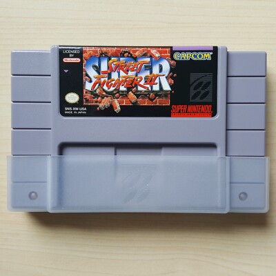 SNES Super Street Fighter II NTSC US Modul Super Nintendo Spiel Game Cartridge