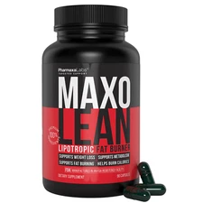 Maxolean Lipotropic Fat Burner - Boost Metabolism & Energy 90 Capsules