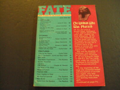 Fate True Stories of Unknown Jun 1973 Tell Fortunes Wax, Mystery Airshi ID:54369