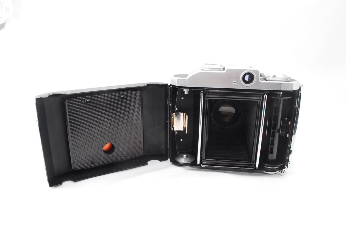 希少動作品 / KONICA Pearl 2 Hexar 75mm f3.5 Near MINT w/Case] KONICA PEARL II B Rangefinder 6x4.5 Hexar