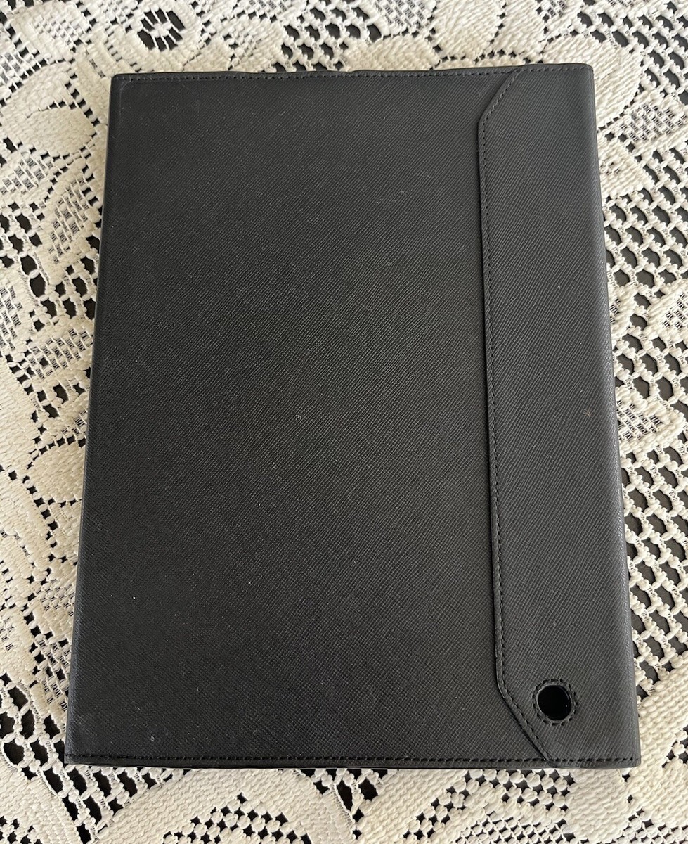 Coach Black Envelope iPad Case 10” x 7” Leather iPad Pro 9.7 Card
