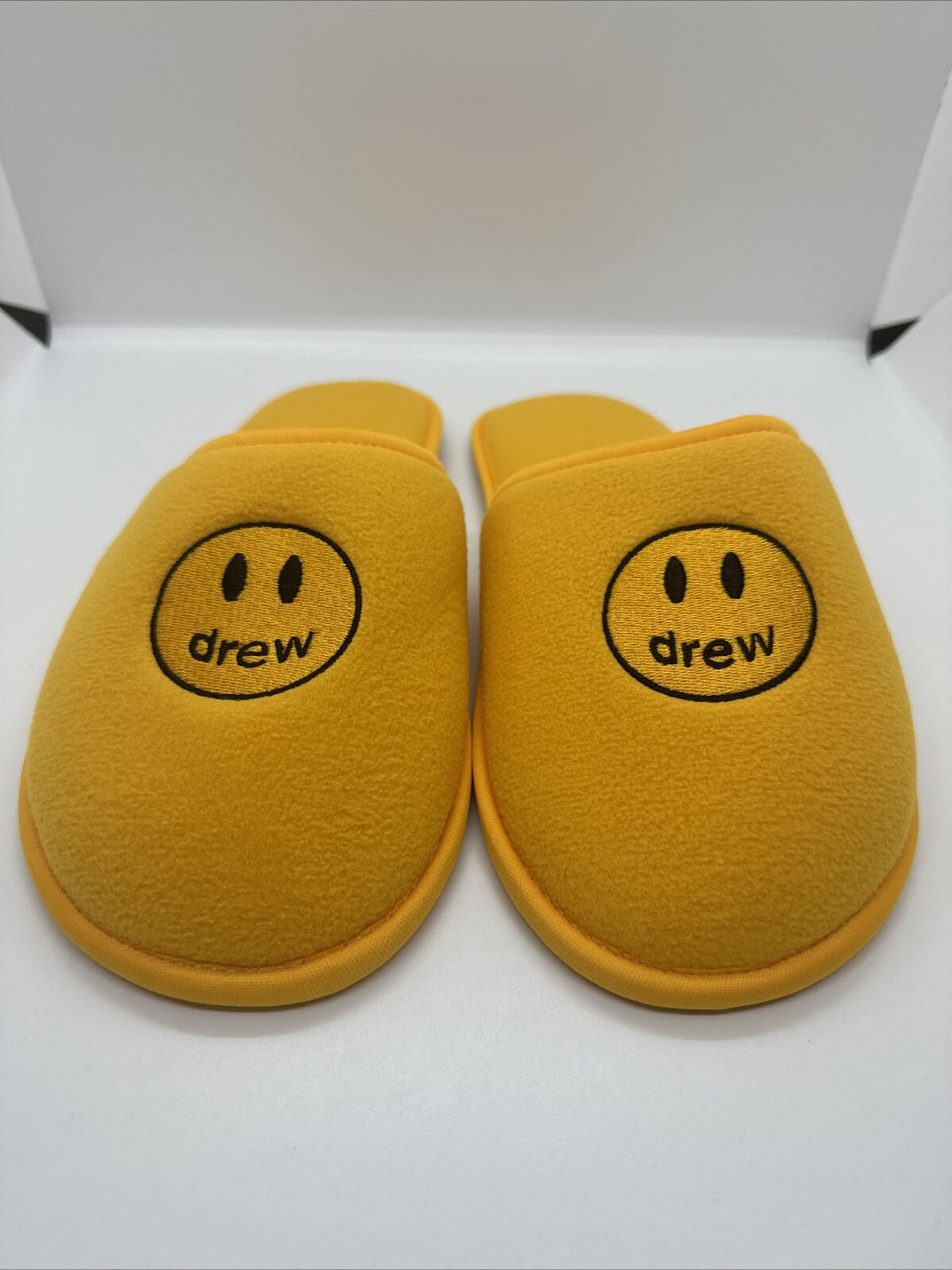 PANTOFOLA D’ORO Drew Ho Pantofole Casa Mascotte "Giallo Dorato" Taglia S M