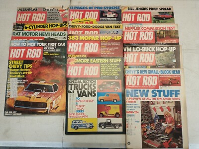 【Hot Rod】　ヴィンテージマガジン　1970年代 Hot Rod】 ヴィンテージマガジン 1970年代