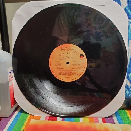 The Cure Kiss Me Kiss Me Kiss Me 1987 Elektra HYPE SHRINK 1st Pres DMM TOWNHOUSE - Picture 13 of 18