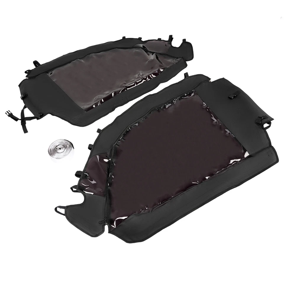Upper Soft DOORS For CFMOTO ZForce 500 800 800EX 1000 w/Zippered Window 2014-22 Foto 3 de 4