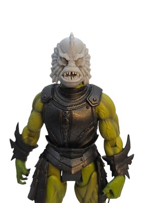 Custom 3d Printed Lagoon Creature Head For Mythic Legions 1/12 Scale 