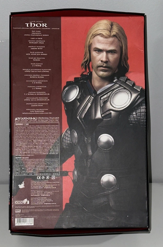 Figura Hot Toys MMS146 Thor escala 1/6 ***LEER DESCRIPCIÓN*** Foto 2 de 4