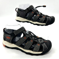 KEEN Newport KIDS Neo H2 Sandal Magnet/Spicy Orange - Size US 5
