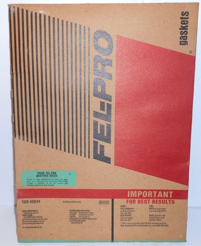 Fel-Pro TCS 45044 Timing Cover Gasket Set Ford 240 300 ci 1965 - 1985 - Picture 2 of 3