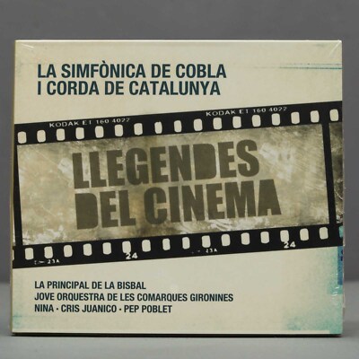 CD. Llegendes del cinema by La Simfònica de Cobla i Corda. PRECIN