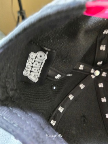 Sombrero SnapBack Super Mario Bros Planta Piraña en Túnel Oficial Nintendo 2018 - Imagen 7 de 8