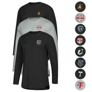 MLS-Adidas-Men-039-s-Authentic-Tango-Sweat-Long-Sleeve-Training-Jersey-Collection