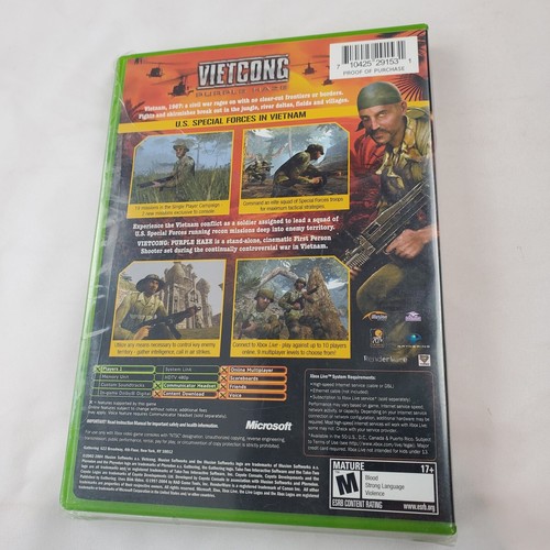 Vietcong Purple Haze - Microsoft Xbox - PAL FR - Neuf Sous Blister