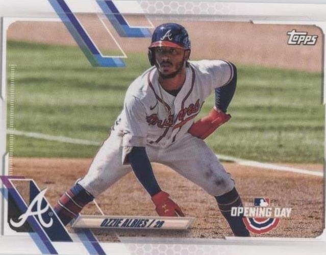 2021 Topps Opening Day - Ozzie Albies #18 - 1 of 1
