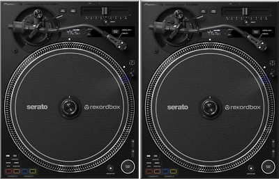 Pioneer DJ PLX-CRSS12 2 Units Pair Direct Drive DJ Turntable DVS