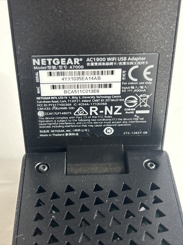 Netgear Nighthawk AC1900 A7000 Dual Band USB 3.0 WiFi Adapter - Zdjęcie 5 z 6