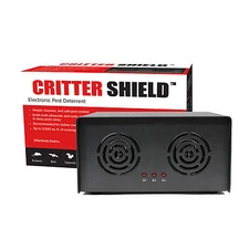 Bird-B-Gone MMCRTS Critter Shield Electronic Animal Yard Repeller - Quantity 12