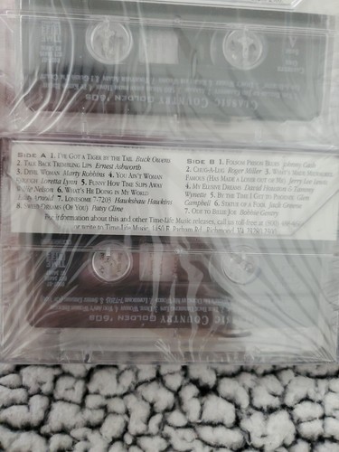 Time Life Presents: Classic Country Golden 60's Cassette 1&2 (2-Cassette Tapes) - Picture 4 of 4