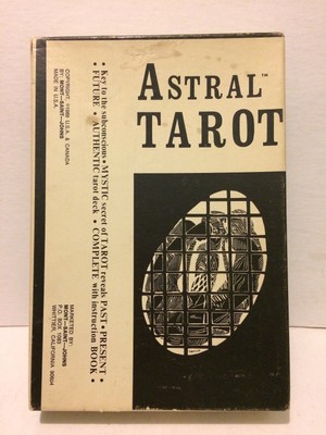1969 Astral Tarot Card Set Mont Saint Johns W Booklet Cards Ebay - 