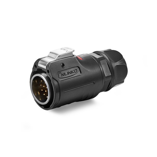 M24 Waterproof 19 Pin Aviation Connector Industrial Machinery Automation Adapter - Picture 2 of 14