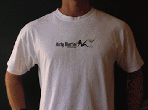 DIRTY MARTINI BAR Cocktail Mens Tee in White Gray, Black T-Shirt Drink Wear Gift - Picture 4 of 5