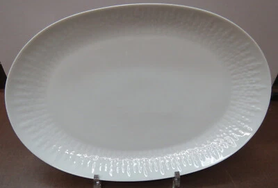 Hutschenreuther Série Exzellent Blanche Plat De Service Ovale Petit - Photo 1/4