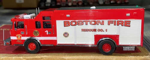 1 Of 1 Custom Kitbash Code3 Heavy Rescue Boston Fire Department Rescue Company - Picture 2 of 19