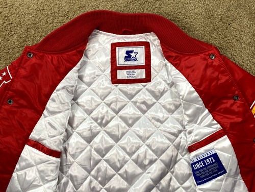 KANSAS CITY CHIEFS Trachten STARTER Jacke ROT Frühling 2023 L XL 2X - Bild 9 von 10