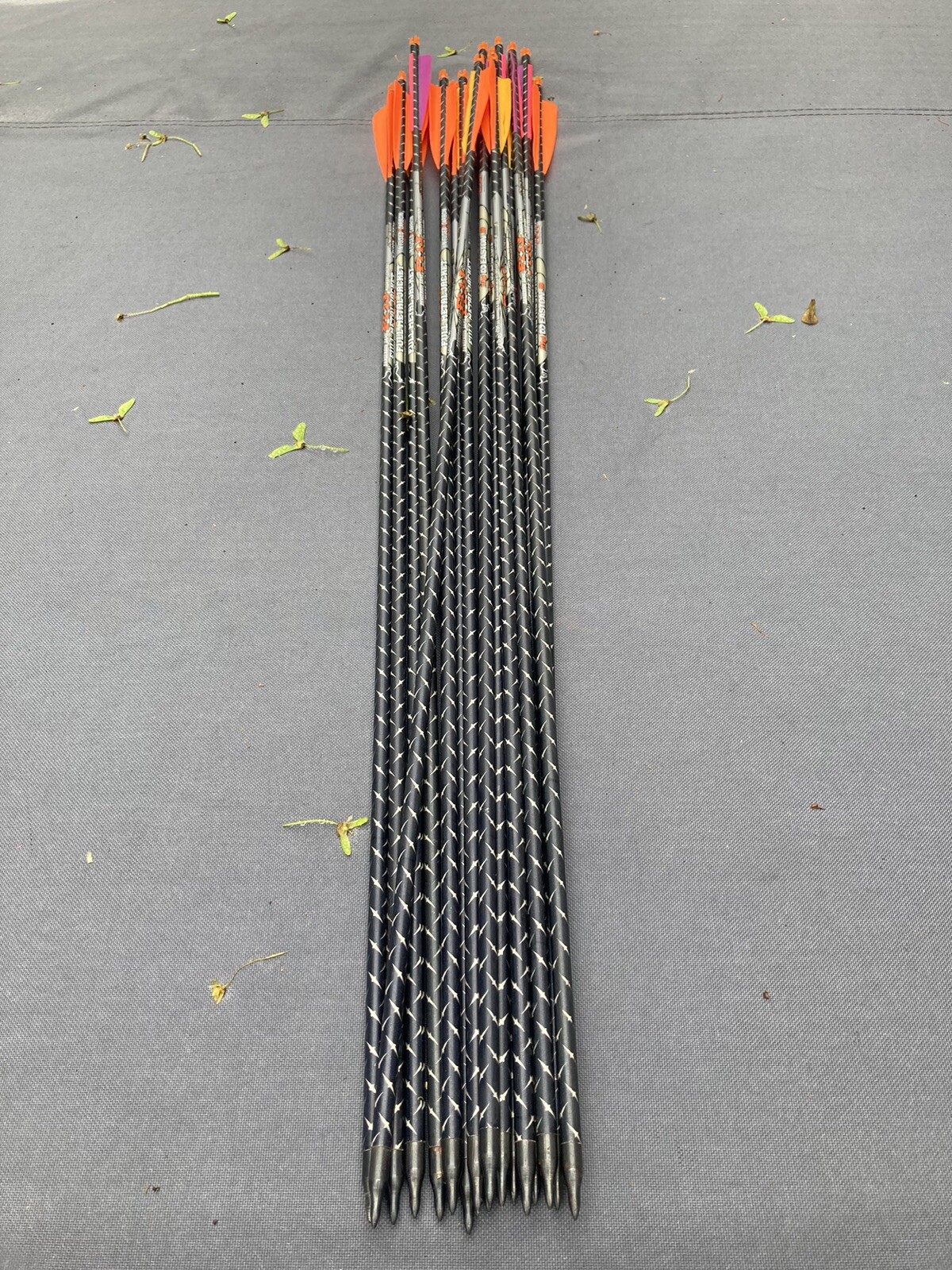 Easton Nfused carbon core Fmj Arrows 250 17 pcs, with points eBay