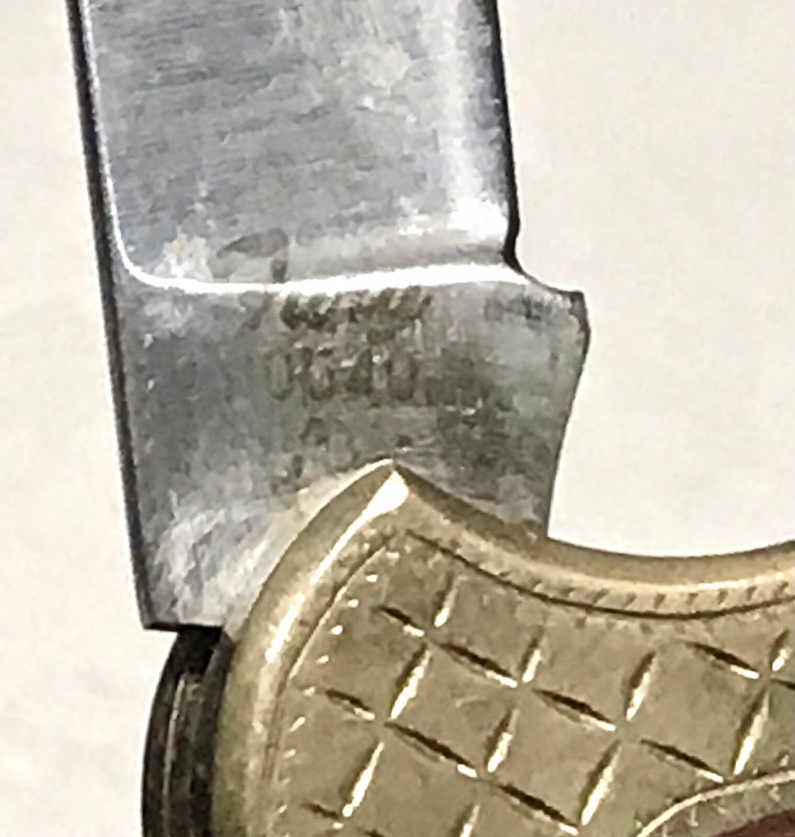 Vintage Antique Fury Stainless China Numbered Single Blade Vintage Antique Fury Stainless China Numbered Single Blade
