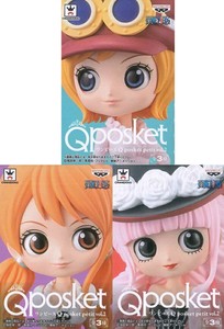 Banpresto One Piece Q Posket Petit Vol 2 Nami Koara Perhona Set Of 3 In Stock Ebay
