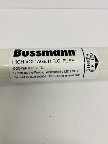 Bussmann High Voltage HRC Fuse 15.5 KV LE 12 5th Cooper - Picture 3 of 7