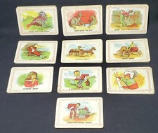 30 Antique Vintage 1800's SNAP Game Cards