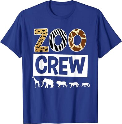 Zoo Crew Zookeeper Safari Wildlife Animal Lover Unisex T-Shirt